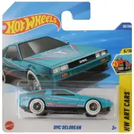 Hot Wheels: DMC DeLorean mit rosa Streifen Spielzeugauto 1/64 - Mattel