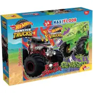 Hot Wheels Monster Trucks 24-teiliges Maxi-Bodenpuzzle 70x50cm - Lisciani
