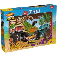 Hot Wheels Monster Trucks 60-teiliges Puzzle 50x35cm – Lisciani