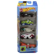 Hot Wheels: Street Beasts 5er-Autoset im Maßstab 1/64 - Mattel