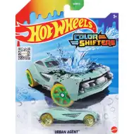 Hot Wheels: Urban Agent türkisfarbenes Farbwechsel-Auto 1/64 - Mattel