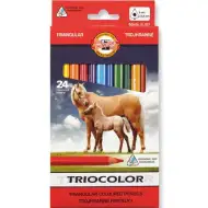 ICO: Koh-I-Noor 3144 Triocolor Buntstifte 24er-Pack