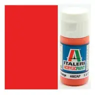 Italeri Metal Gloss Orange (4682AP) - Glänzender orangefarbener Modellbaulack 20ml