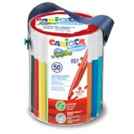 Jumbo Filzstift-Set 50 Stück - Carioca