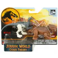 Jurassic World: Danger Pack Guanlong vs. Lystrosaurus Dinosaurier-Figurenset - Mattel