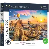 Kappadokien, Türkei Wunderschöner Sonnenuntergang 500-teiliges UFT-Puzzle - Trefl