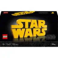 LEGO® Star Wars™: Aus Steinen gebautes Star Wars™ Logo (75407)