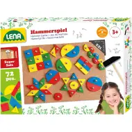 LENA: Hammer-Spielset zur Förderung von Fähigkeiten mit Korkplatte