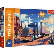 Lastwagen auf der Straße 160-teiliges Puzzle - Trefl