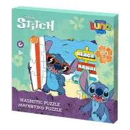 Luna: Disney Lilo &amp; Stitch Motiv 3x20-tlg. Magnetpuzzle