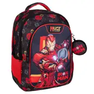 Luna: Muss Team Ironman abgerundeter 3-Fächer-Rucksack 32x18x43 cm