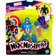 Marvel Mix Mashers: Avengers Captain America Figur mit Zubehör - Hasbro
