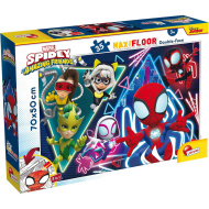 Marvel Spidey 2-in-1 Maxi 35-teiliges Puzzle und Malset 70x50cm – Lisciani