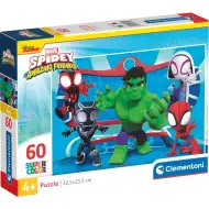 Marvel Spidey 60-teiliges Supercolor Puzzle - Clementoni