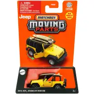 Matchbox: Moving Parts – 2016 Jeep Wrangler Rubicon mit zu öffnenden Teilen, 1:64 – Mattel