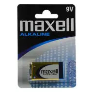 Maxell: Alkaline 9V Batterie 6LR61 1 Stück in Blisterverpackung