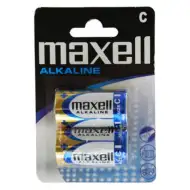 Maxell: Alkaline Baby Batterie 1,5V LR14 2 Stück in Blisterverpackung
