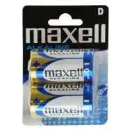 Maxell: Alkaline-Monozelle 1,5V LR20 2 Stück in Blisterverpackung