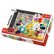 Minnie: Geburtstagskuchen 30-teiliges Puzzle - Trefl
