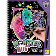 Monster High: Monster Hug Bildkratz-Set - Lisciani