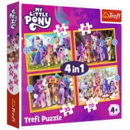 My Little Pony: Mein kleines Pony 4-in-1 Puzzle - Trefl