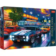 Nachtfahrt im Regen 1000-teiliges Premium Plus Puzzle – Trefl
