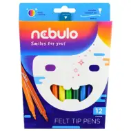 Nebulo: Filzstift farbig 12er-Set