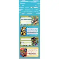 Nebulo: Gamer-Motiv Heftetiketten 12er-Set