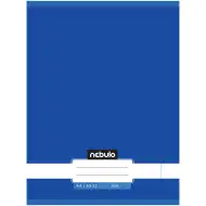 Nebulo: Geheftetes, liniertes Heft in Ozeanblau, 80-32 A/4