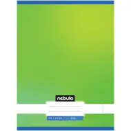 Nebulo: Geheftetes, liniertes, frisches, grünes Heft 80-32 A/4