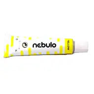 Nebulo: Gelbe Temperafarbe in der Tube 12ml 1 Stück