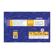 Nebulo: Heftumschlag A/4 10 Stück selbstklebend glatt