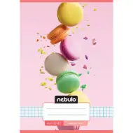 Nebulo: Kariertes Heft mit Macaron-Muster A/5 27-32