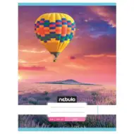 Nebulo: Lavendelfeld glattes Heft A4 80-32