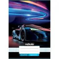 Nebulo: Neon Auto-Muster kariertes Heft A/5 27-32