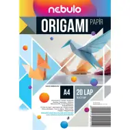 Nebulo: Origami-Blätter im A4-Format, 20 Stück
