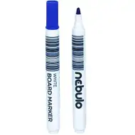 Nebulo: Whiteboard-Marker mit kegelförmiger Spitze, blau