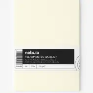 Nebulo: Zeichenpapier halbholzfrei mit Papierband, A4, 10 Stück