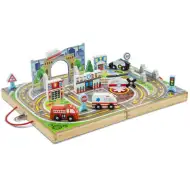 Nimm das Holzstadt-Spielset mit - Melissa &amp; Doug