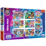 Paw Patrol: Die heldenhaften Welpen 10-in-1 Puzzle-Set - Trefl