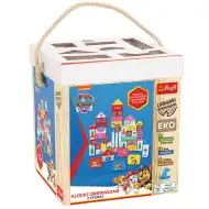 Paw Patrol Holz-Baustein-Set mit Sortierbox – Trefl