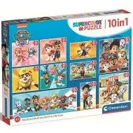 Paw Patrol Supercolor 10-in-1 Puzzle - Clementoni