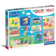Peppa Wutz 10-in-1 Puzzle-Set - Clementoni