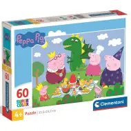 Peppa Wutz 60-teiliges Supercolor Puzzle - Clementoni
