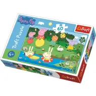 Peppa Wutz: Fröhliche Ferien Puzzle 60-teilig - Trefl