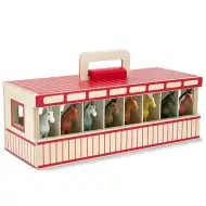 Pferdefiguren 8 Stück mit Koppel - Melissa &amp; Doug