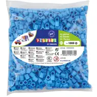 PlayBox: 9 mm XL MIDI bügelperlen, 1000 Stück, blau