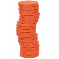 PlayBox: Nachfüllscheibe für orange Wasserfarbe 30mm 1 Stück