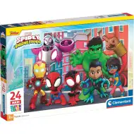 Póki und die Superhelden 24-tlg. Maxi Supercolor Puzzle - Clementoni