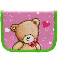 Popcorn Bear Federmäppchen mit ausklappbaren Laschen